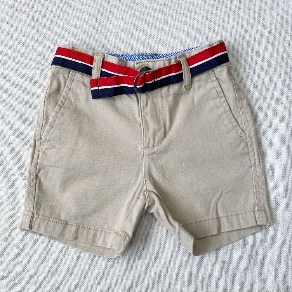 Tommy Hilfiger Bundle Short Sleeve Polo Khaki Shorts Colorblock Joggers 18M - Picture 4 of 8